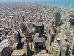 View from Skydeck Chicago