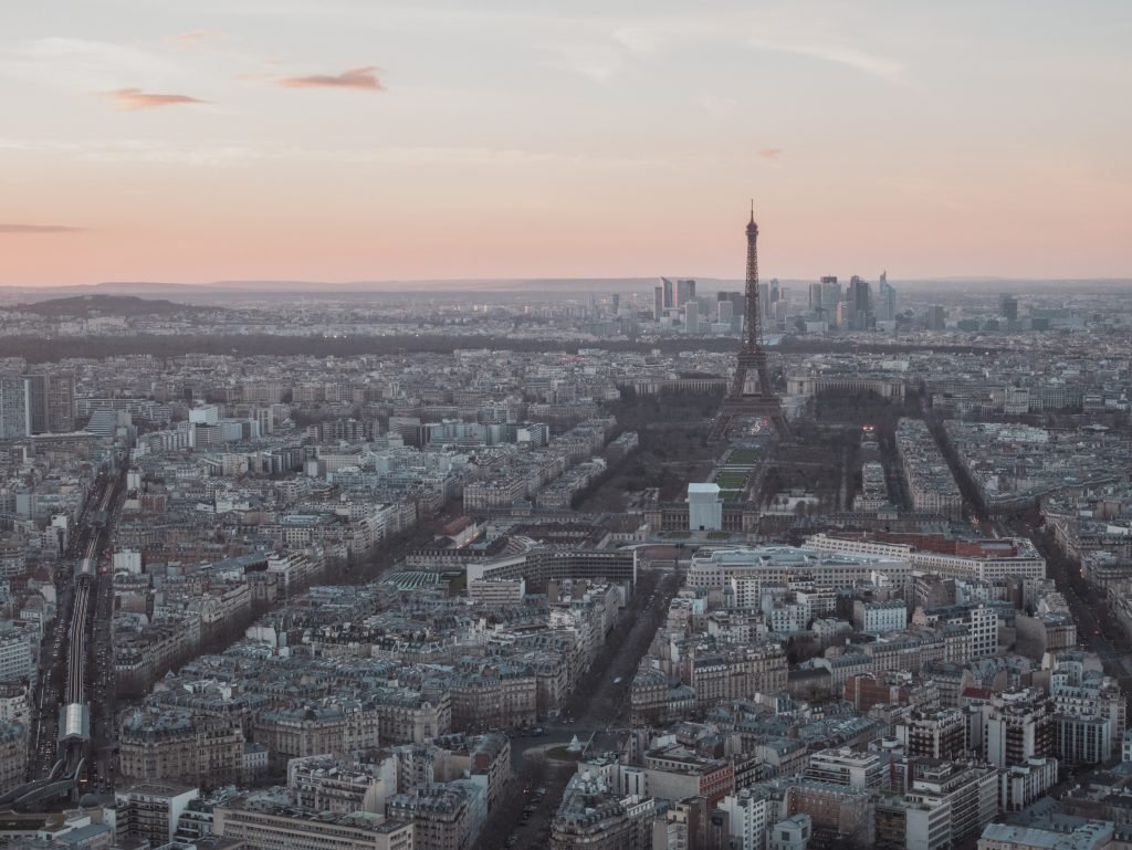 Eiffel from Montparnasse Tower - Three Day Itinerary