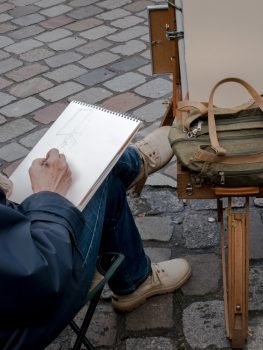 Artist in Montmartre
